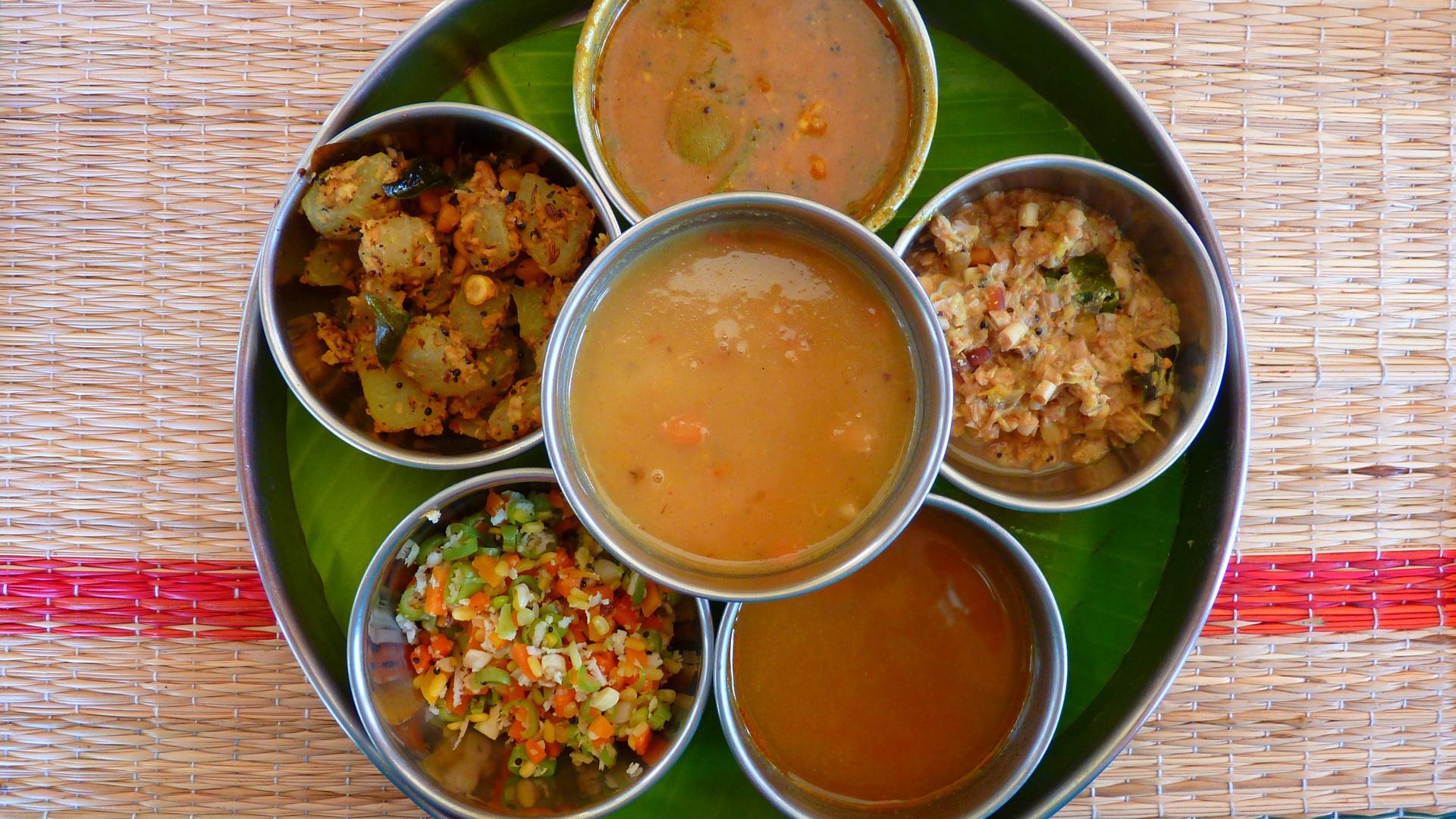 Nationalgericht Indien: Thali