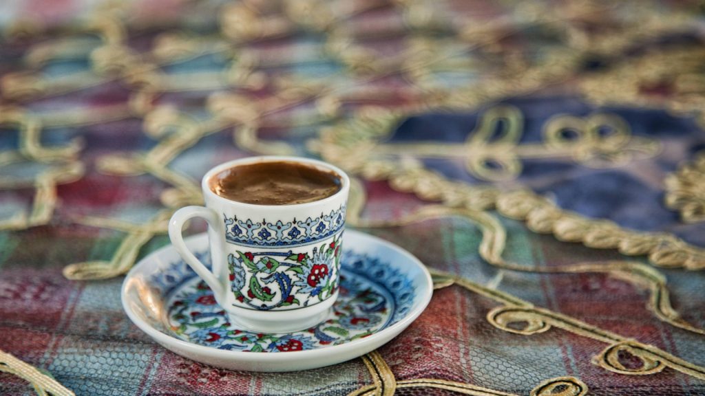 Türkischer Moccha, kaffee tasse