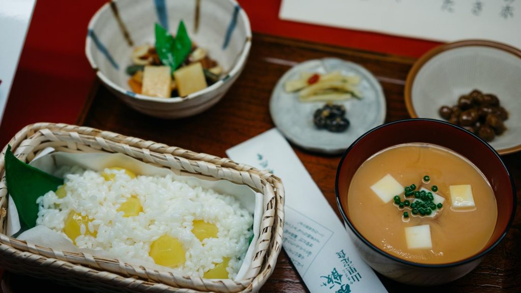 japanische Küche, Japan, japanische Mahlzeit, japanische Ernährung
