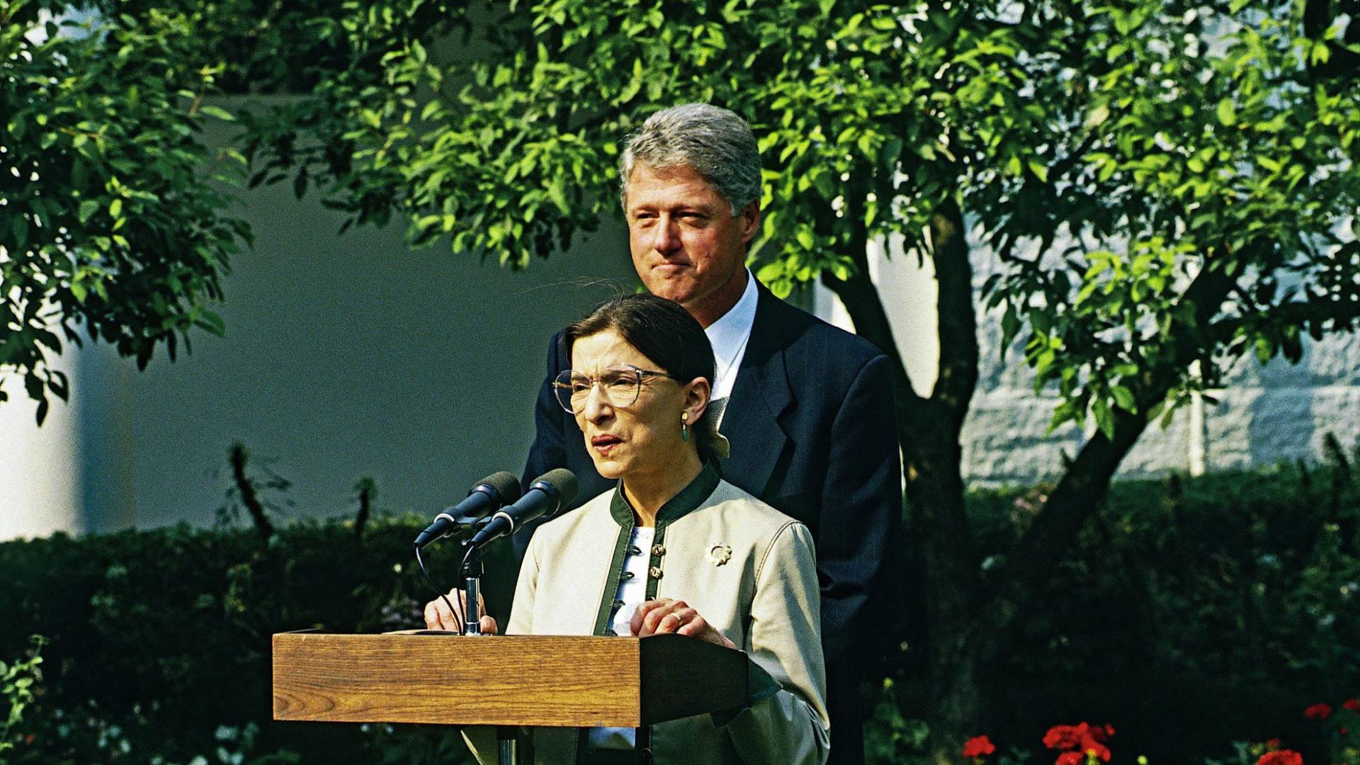 Ruth Bader Ginsburg Bill Clinton