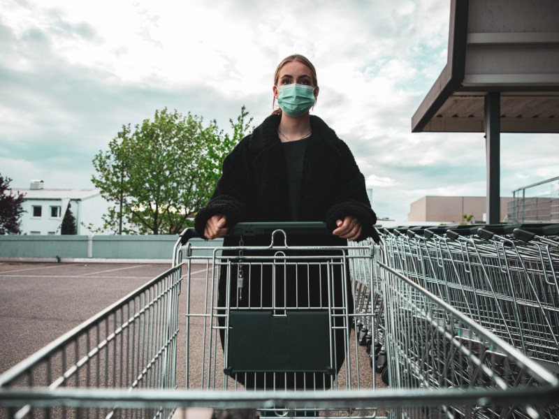 Corona Einkaufen