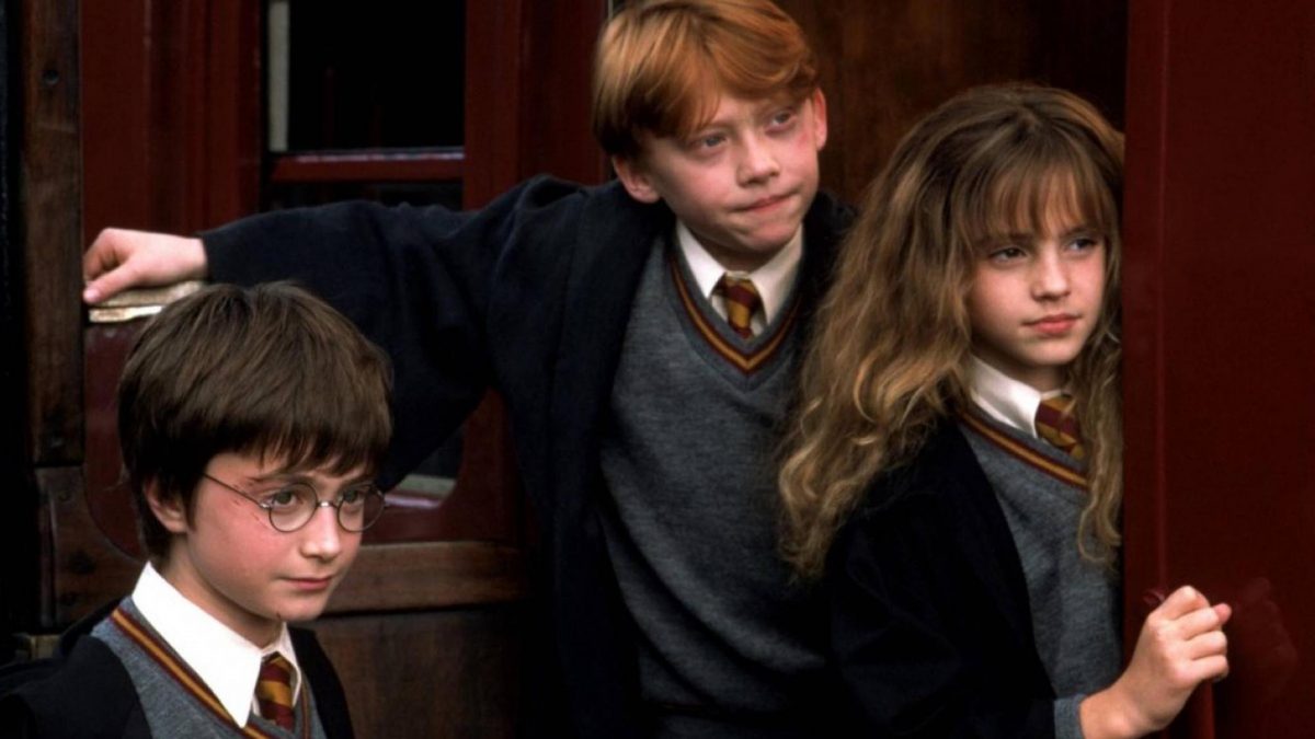 Daniel Radcliff, Emma Warson und Rupert Grind Harry Potter und der Stein der Weisen Hörbuch Spotifiy