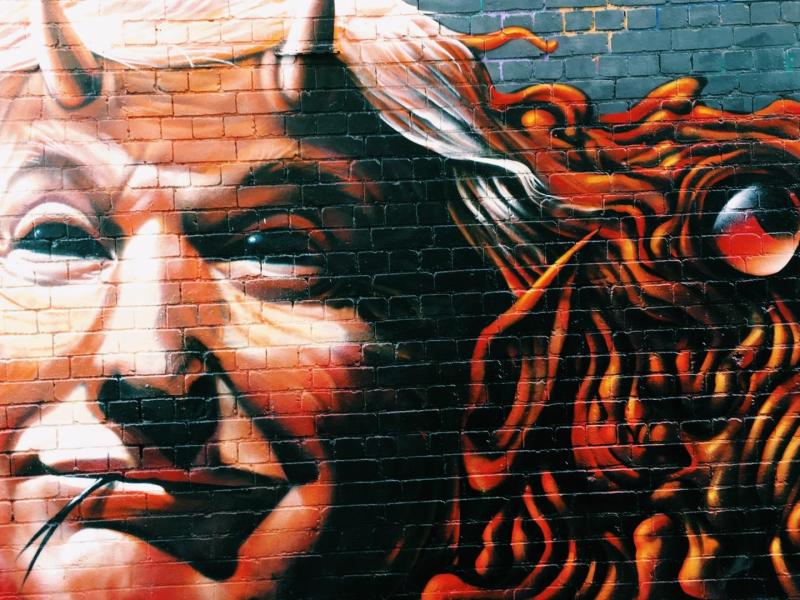 Donald Trump Grafitti