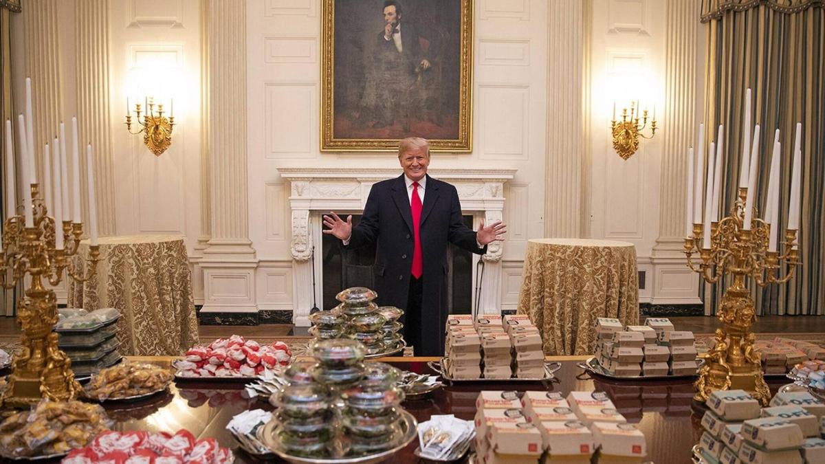 Donald Trump liebt Fast Food
