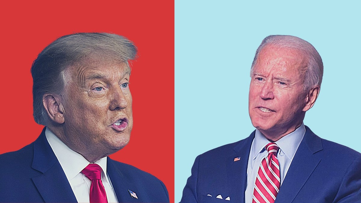 Donald Trump und Joe Biden