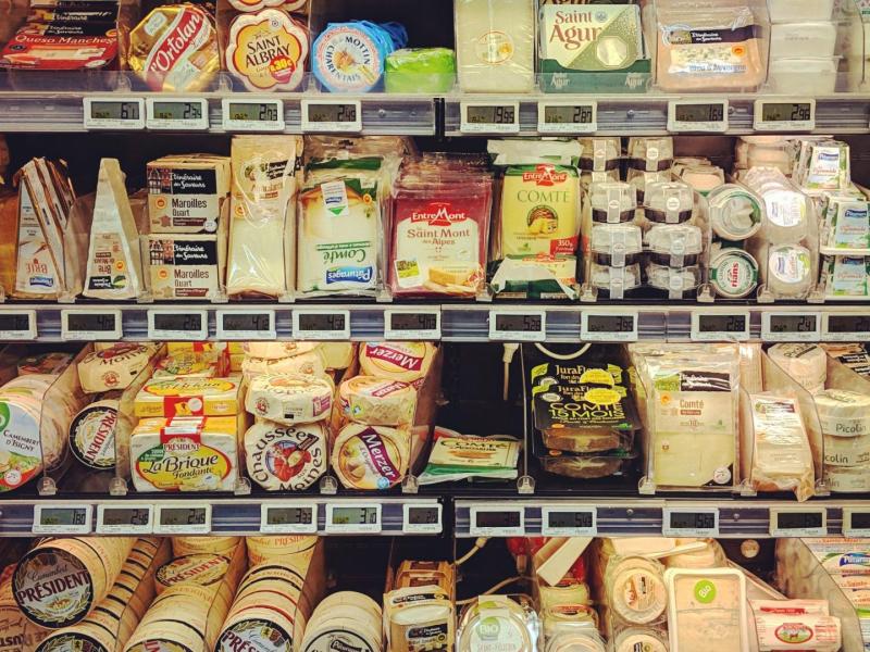 Käse supermarkt
