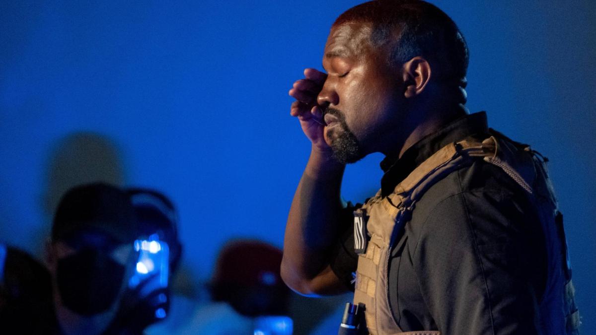 Kanye West Wahlveranstaltung