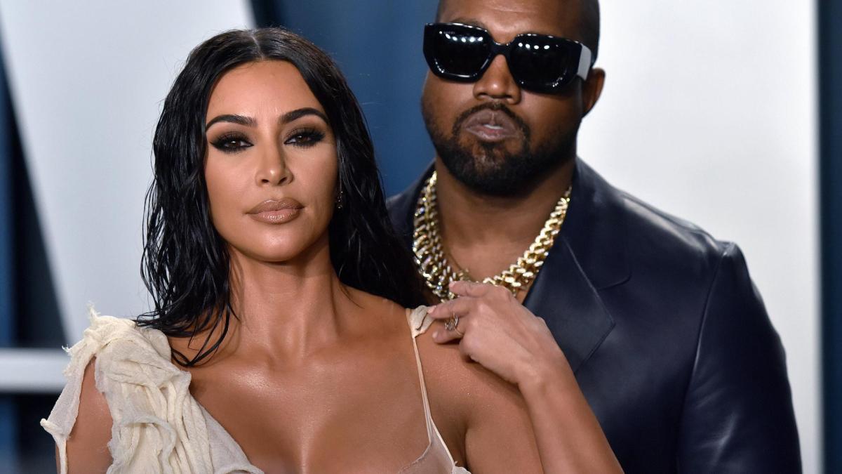 Kanye West und Kim Kardashian  yeezy beauty label