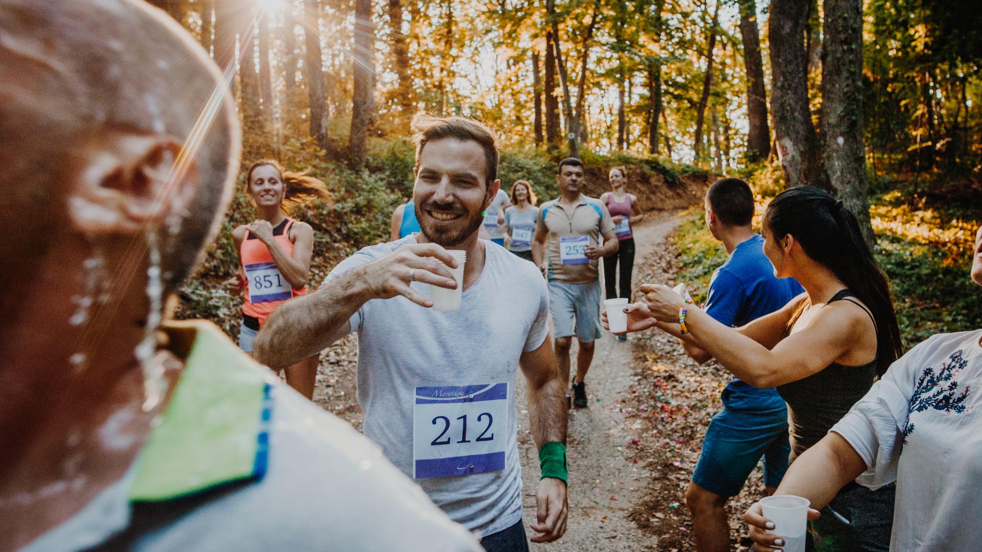 Marathon Bier Alkohol nach Sport