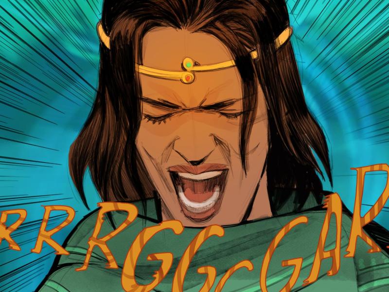 Priya's Shakti Comic Heldin für Frauenrechte Indien