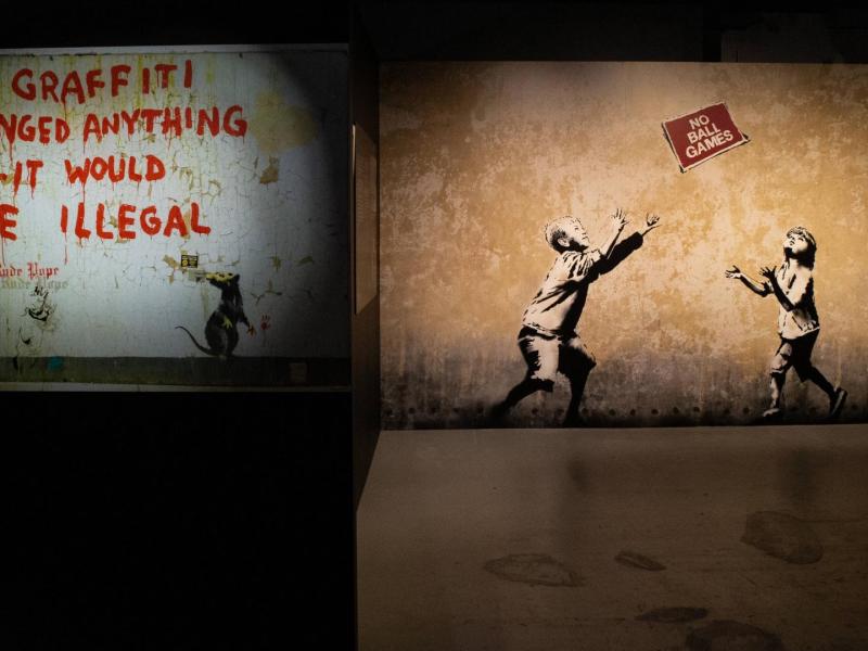 banksy kunst art street ausstellung