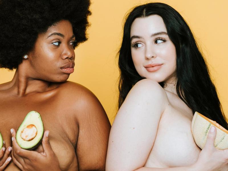 brüste obst frauen avocado dick plus size rassismus melone