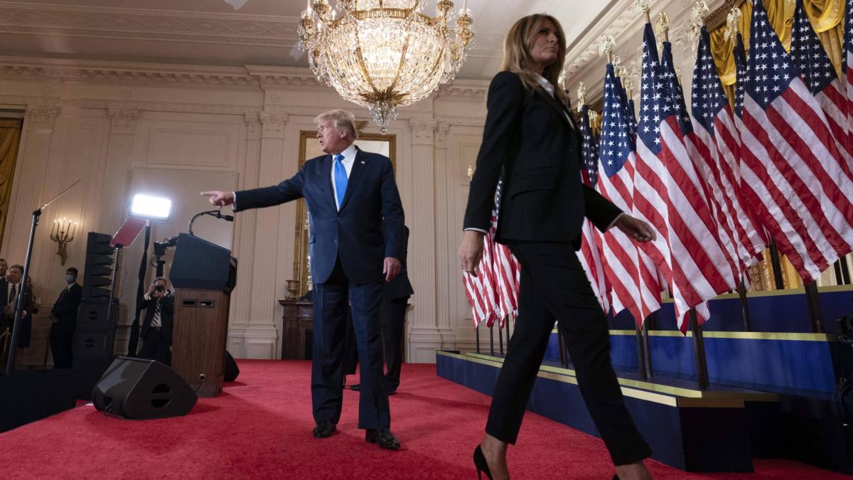 donald trump melania usa wahl