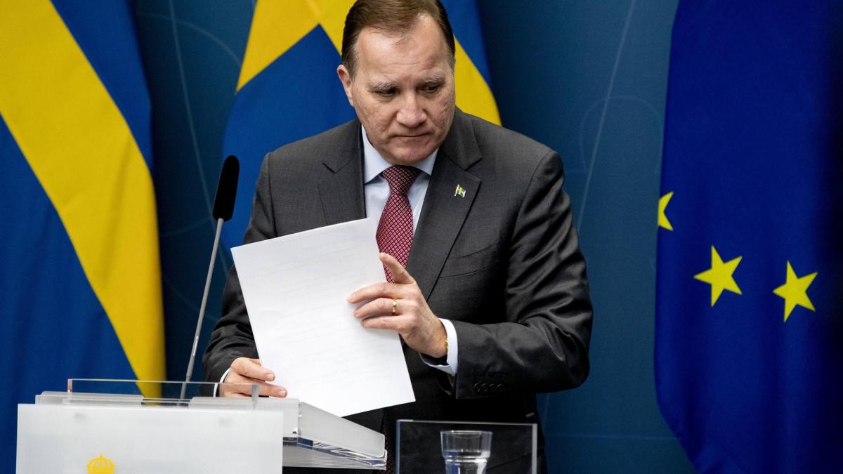 schweden corona löfven