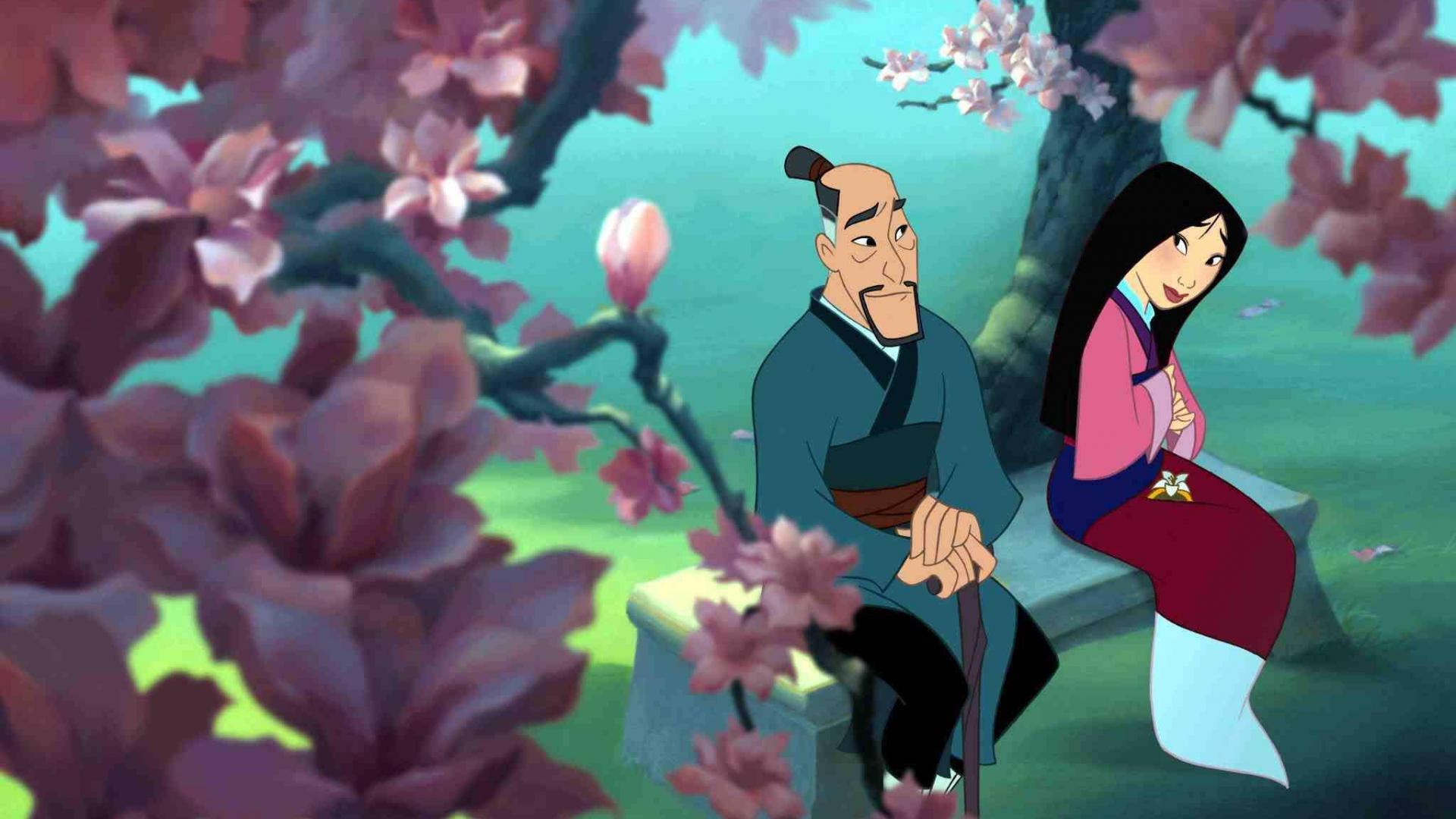 Mulan und Papa