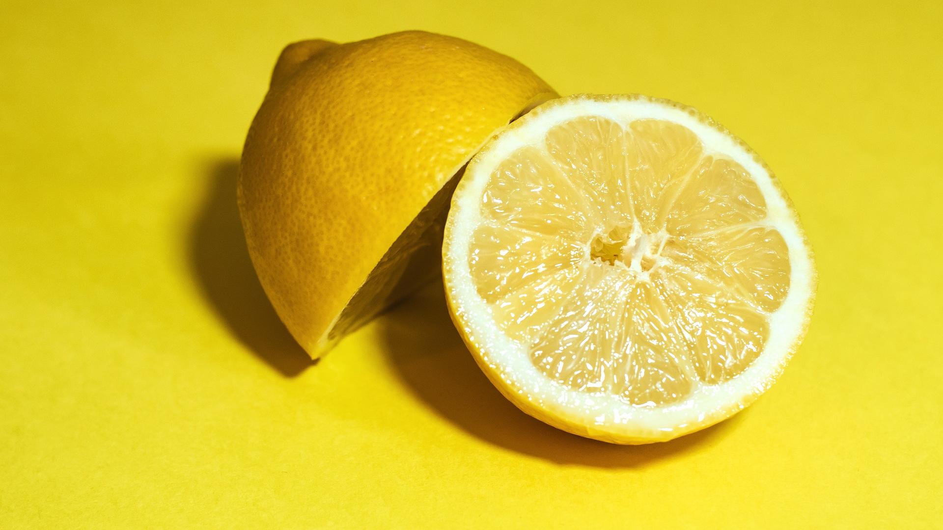 Zitrone zum aufhellen
