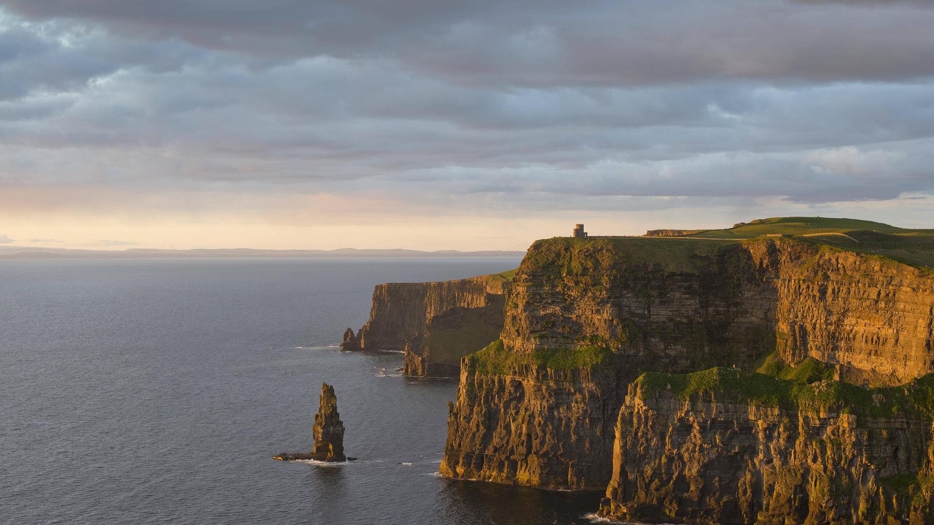 Die Cliffs of Moher in irlannd