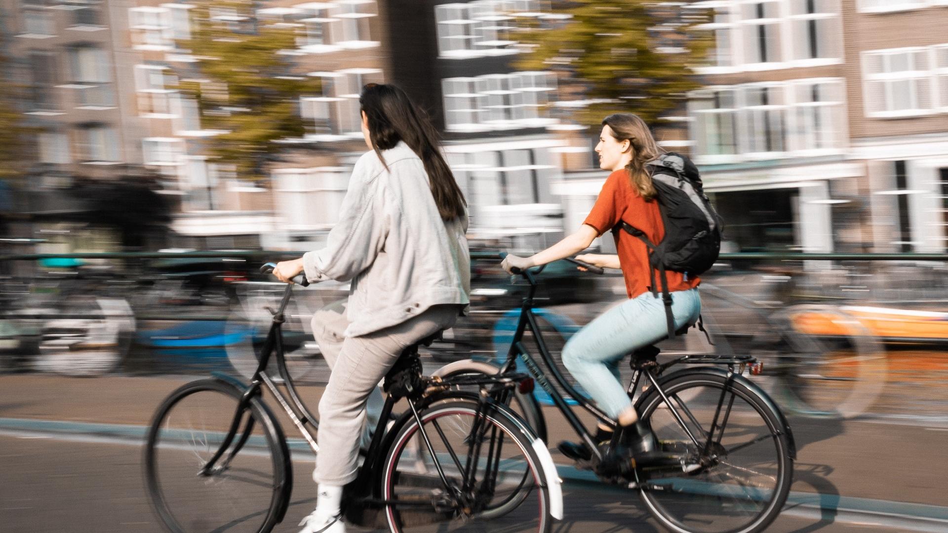 Mit dem Fahrrad zu Arbeit