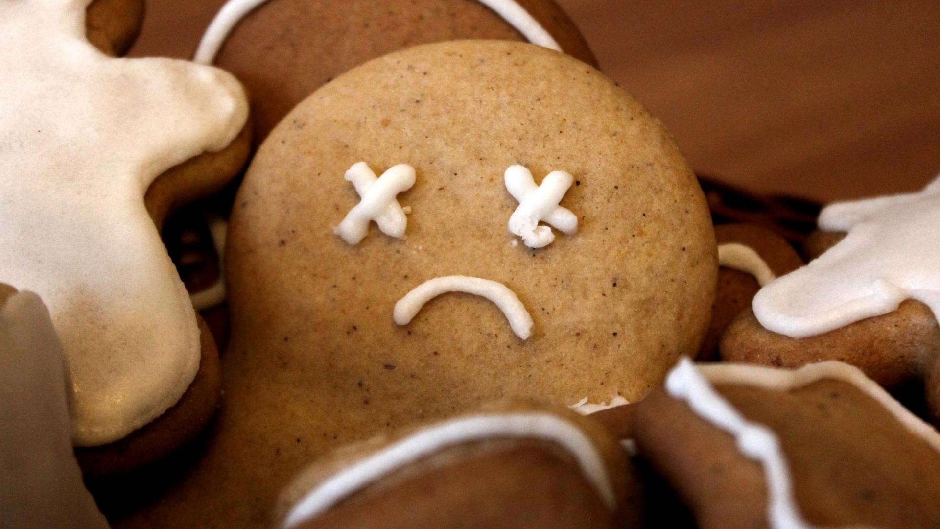 Weihnachtsstress Lebkuchen