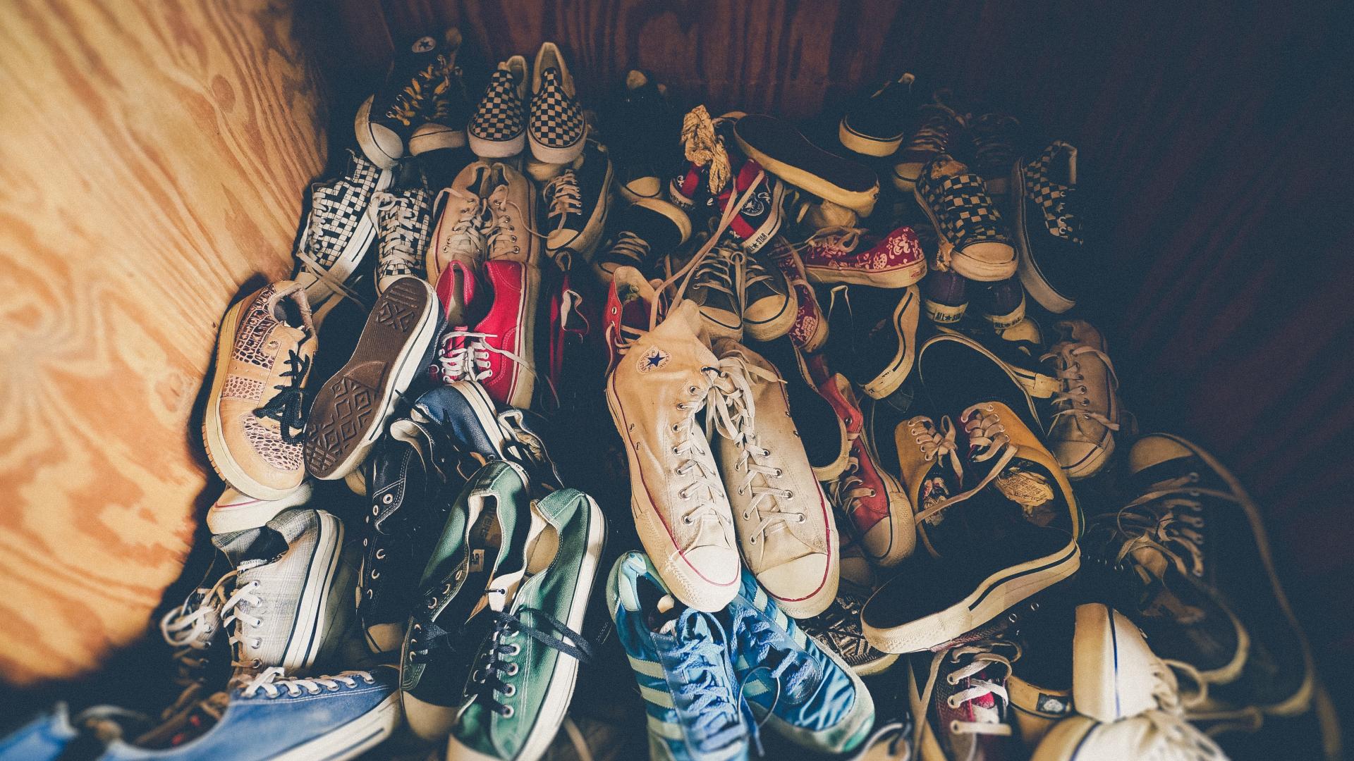 Schuhe Schrank