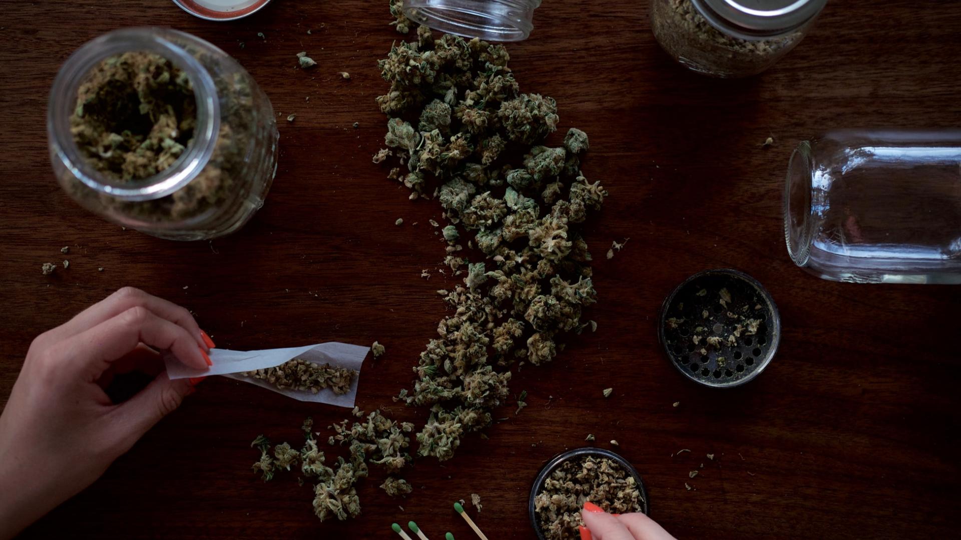 Joint, Marihuana, Gras rauchen