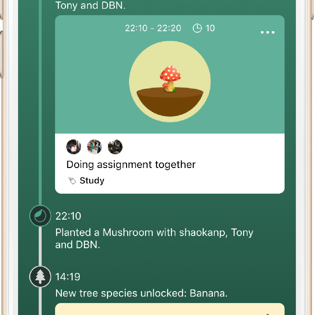 Forest App Bachelorarbeit Tipp