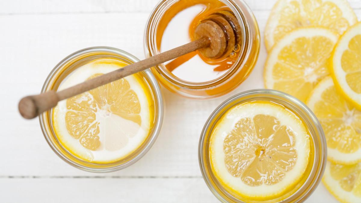 Zitrone Honig Haarkur selber machen