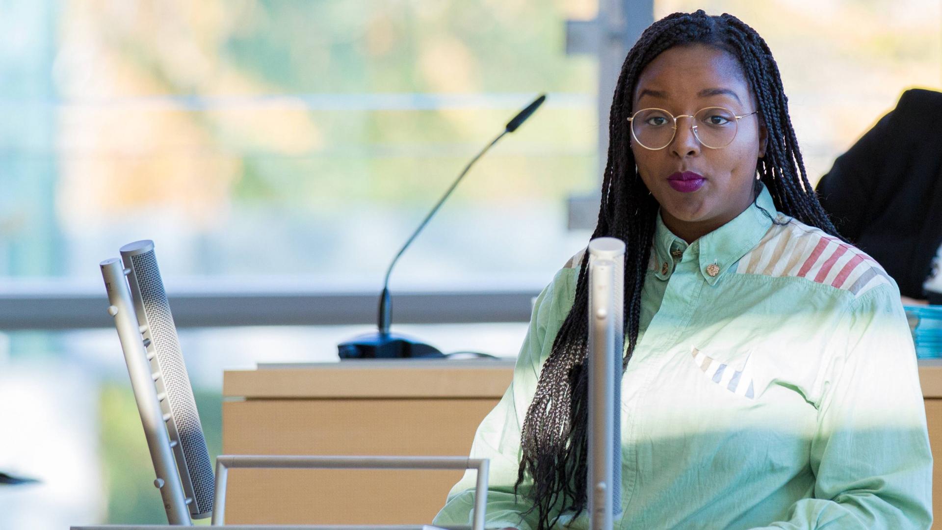 Aminata Touré ist jüngste Vizepräsidentin des Landtags