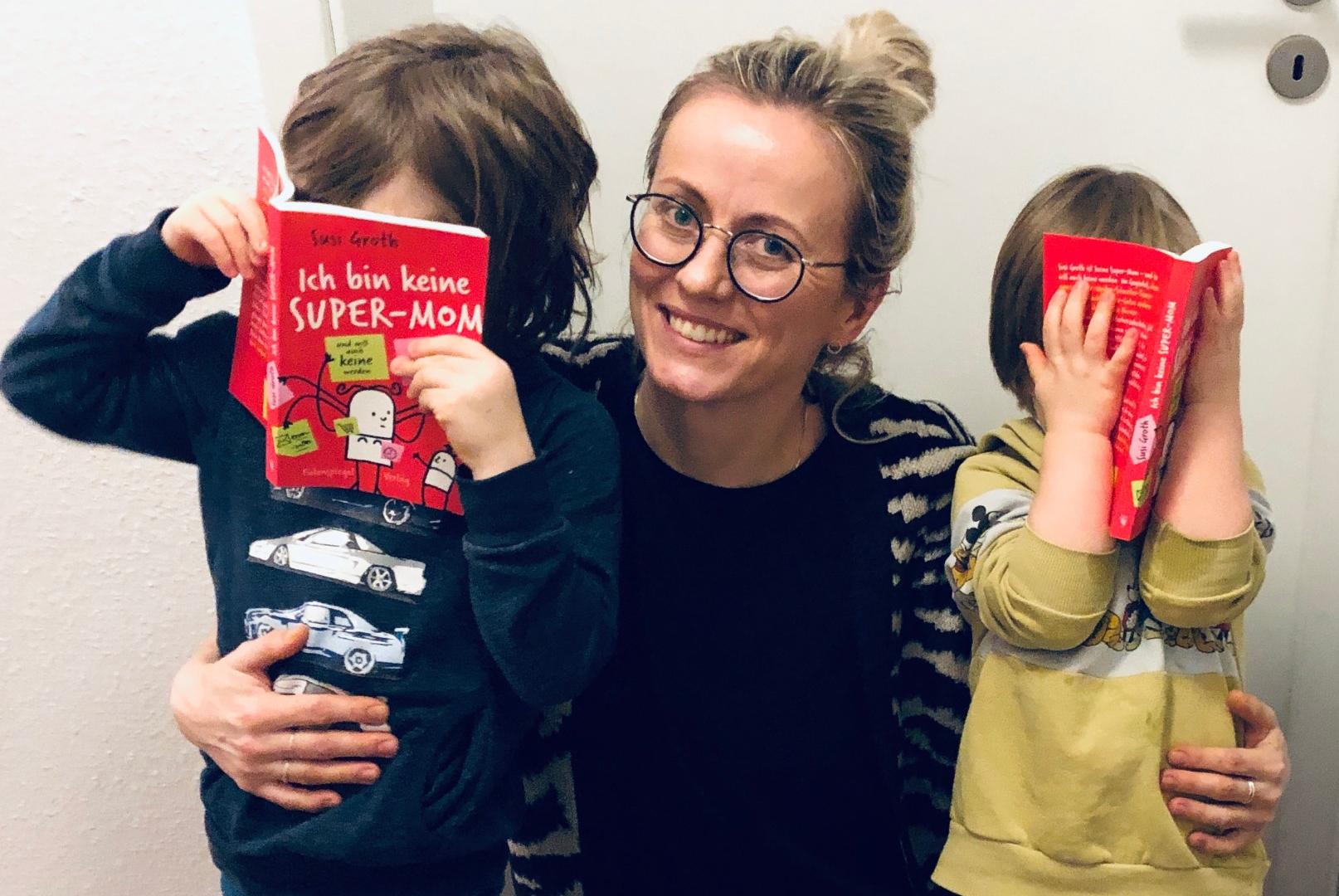 Keine Supermom: Susi Groth liefert in ihrem Buch ein authentisches Bild vom Mutterdasein.