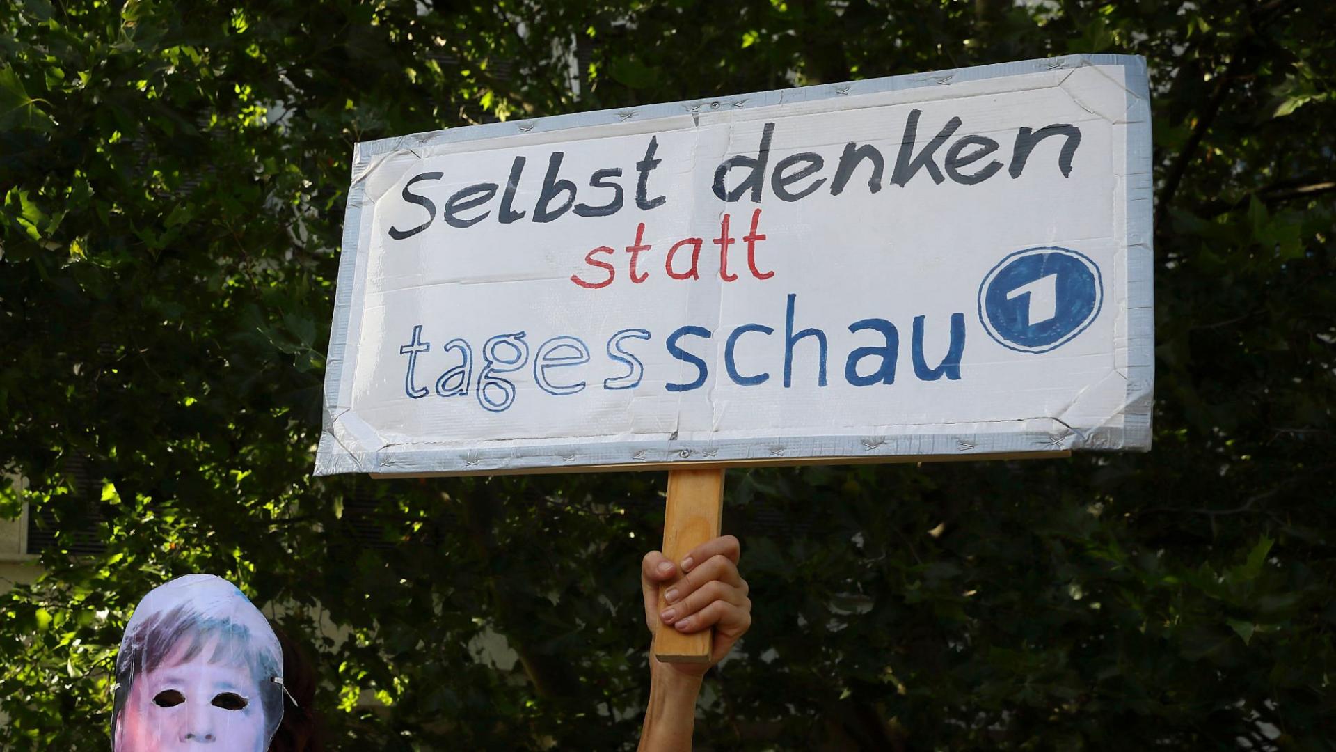 Spruch Anti Corona Demo Tagesschau