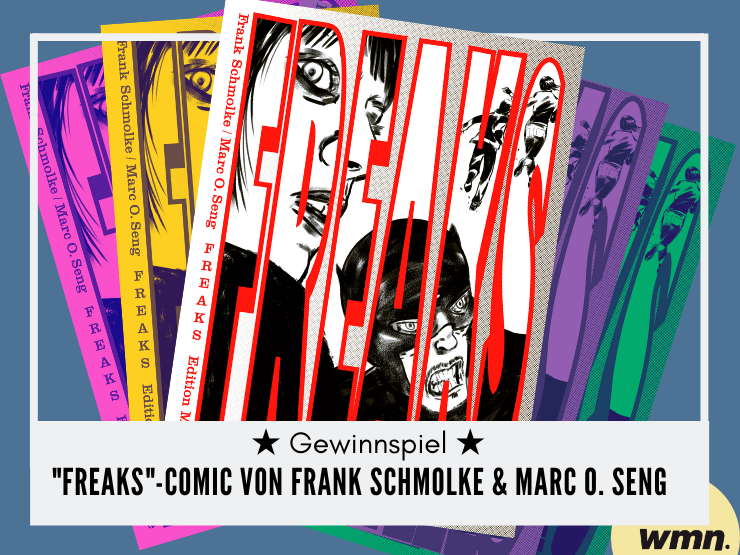 gewinnspiel freaks netflix comic combücher gewinnen