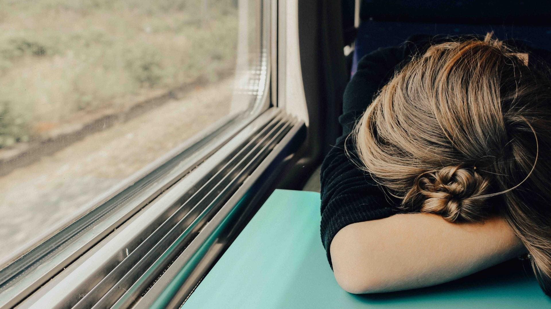 Frau bahn frustriert traurig