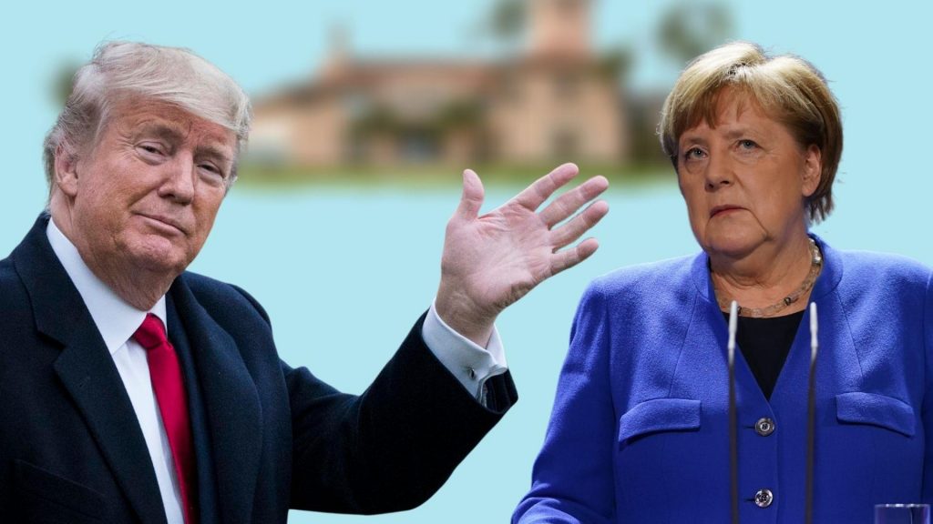Angela Merkel Donald Trump wohnung