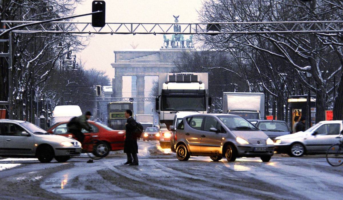 Verkehrschaos in Berlin