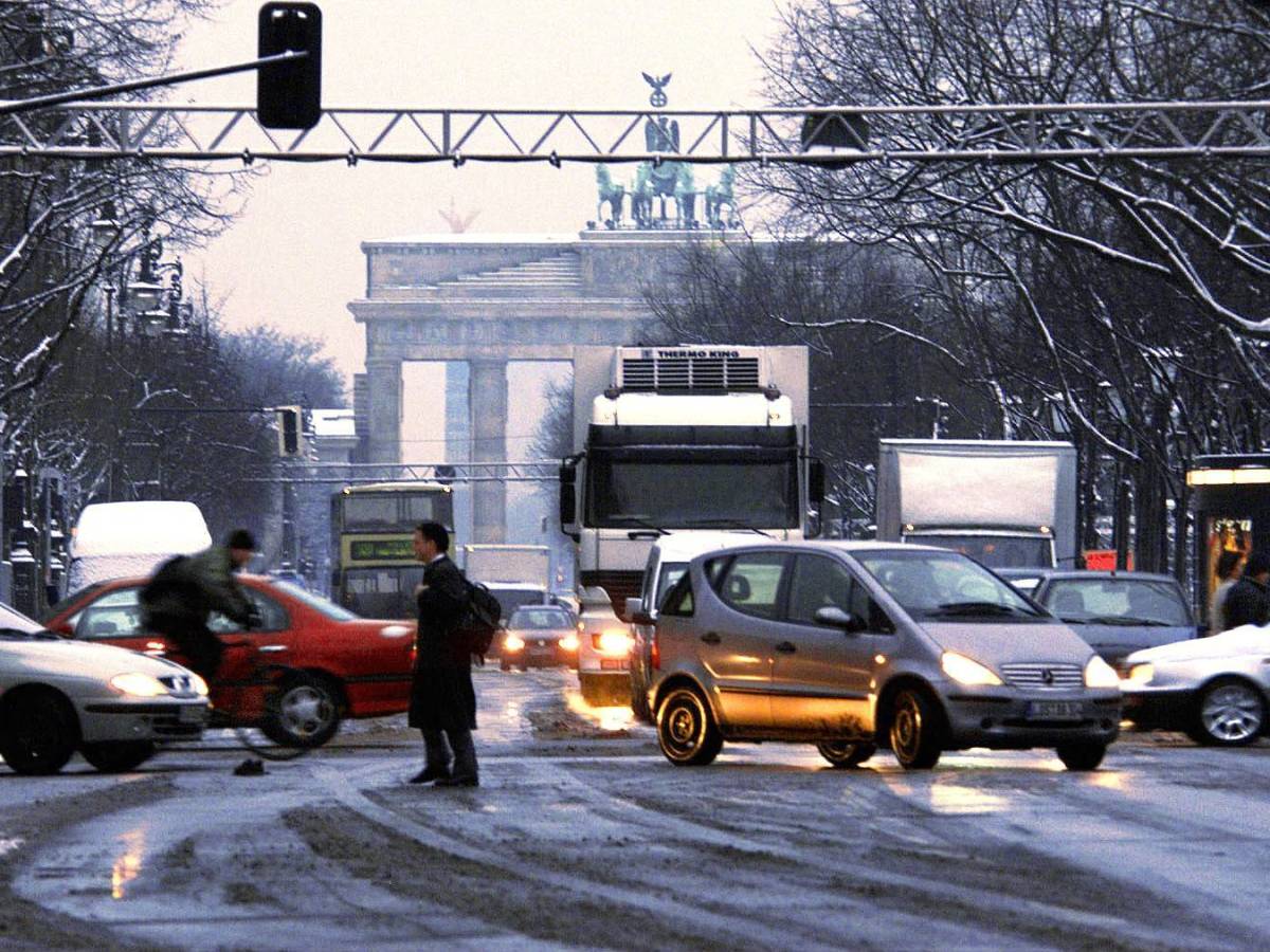 Verkehrschaos in Berlin