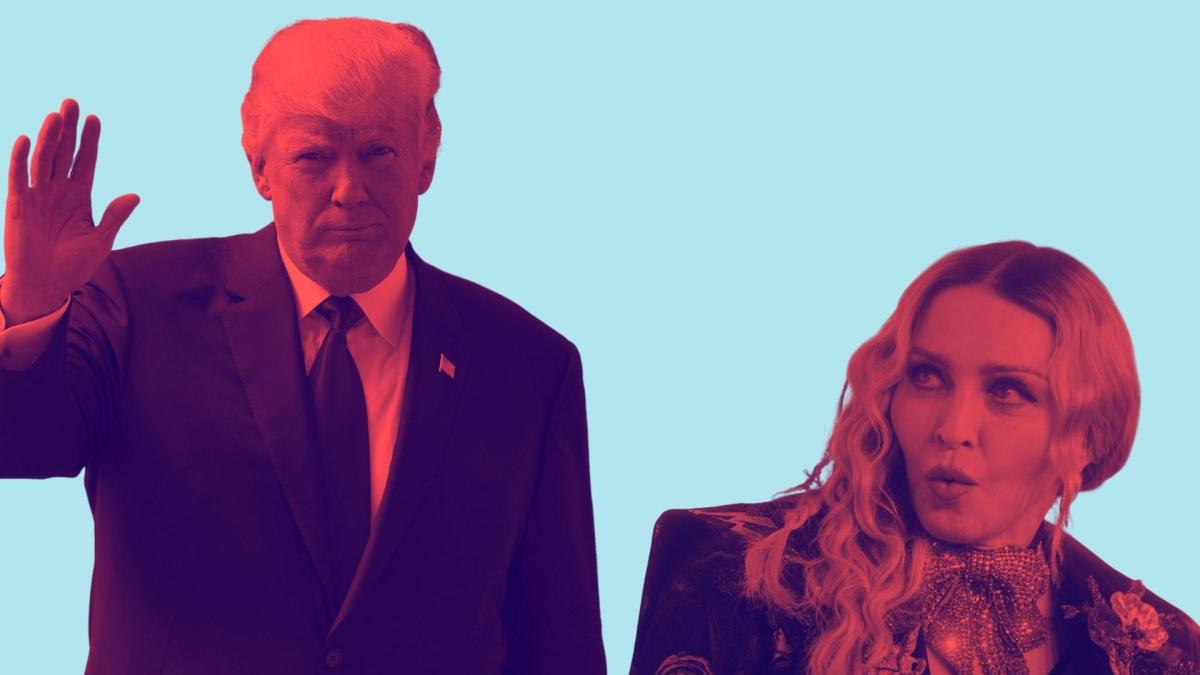 donald Trump und Madonna