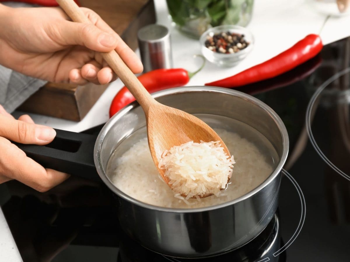 Reis kochen