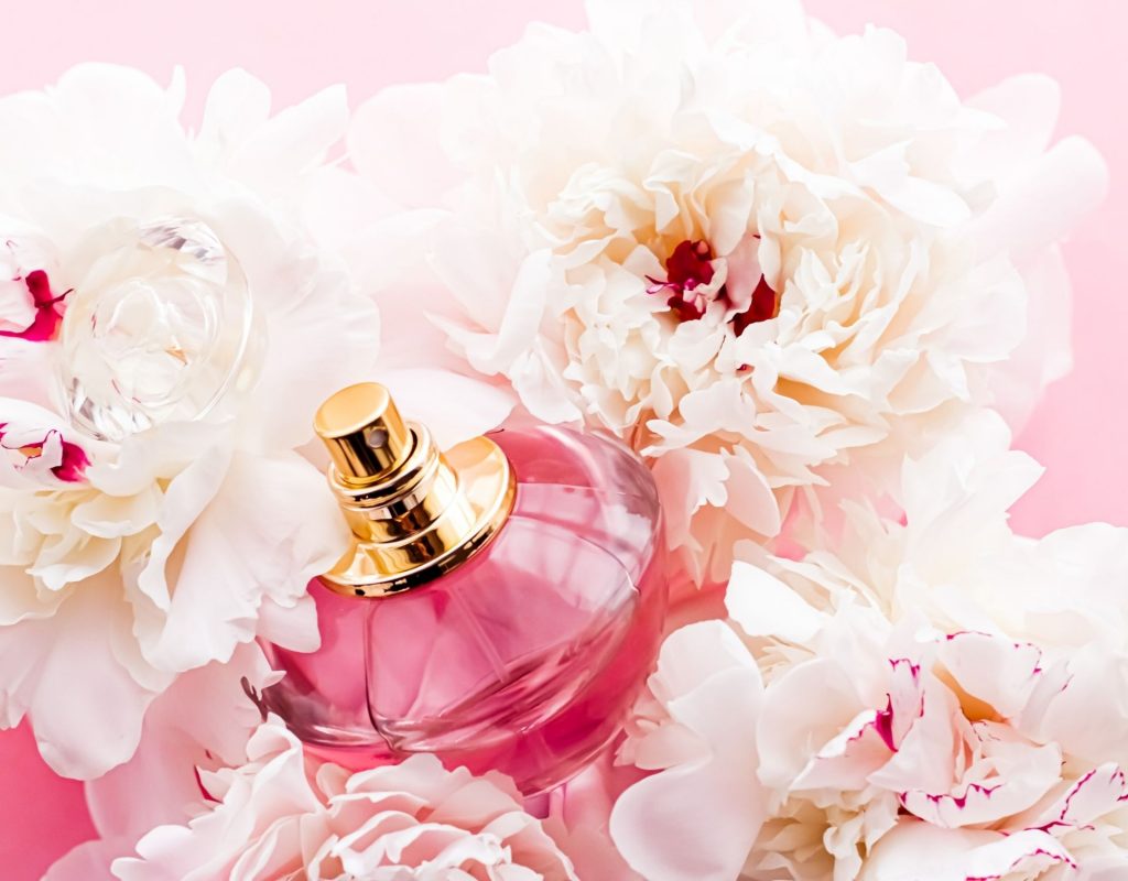 Parfum in Rosen und Blumen