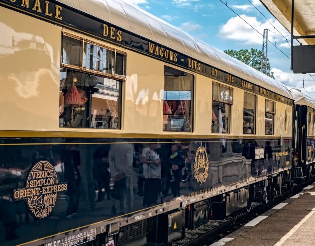 Orientexpress Zugreisen Zug Bahnhof