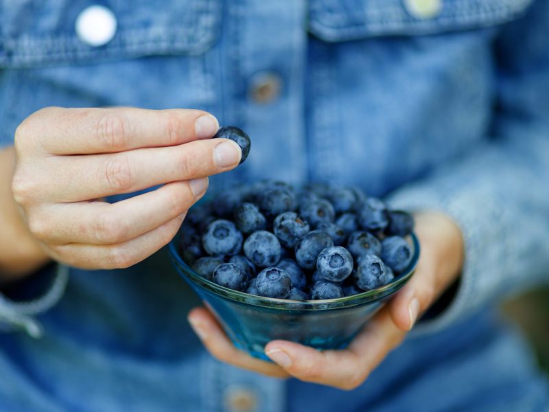 Frau Blaubeeren