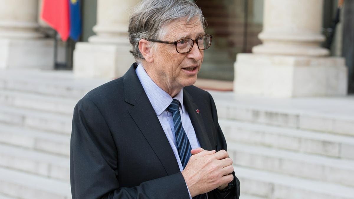 Bill Gates im Jahr 2018 in Frankreich. © Frederic Legrand - COMEO/Shutterstock.com