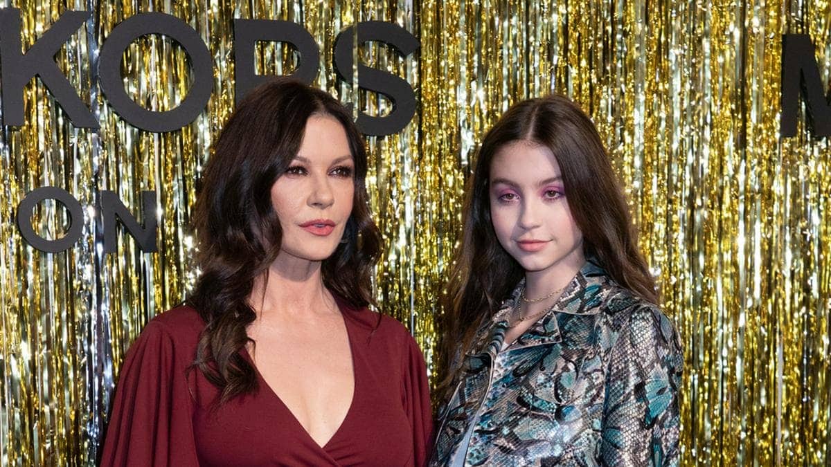Catherine Zeta-Jones und ihre Tochter Carys bei der New York Fashion Week 2019.. © Sam Aronov/shutterstock.com