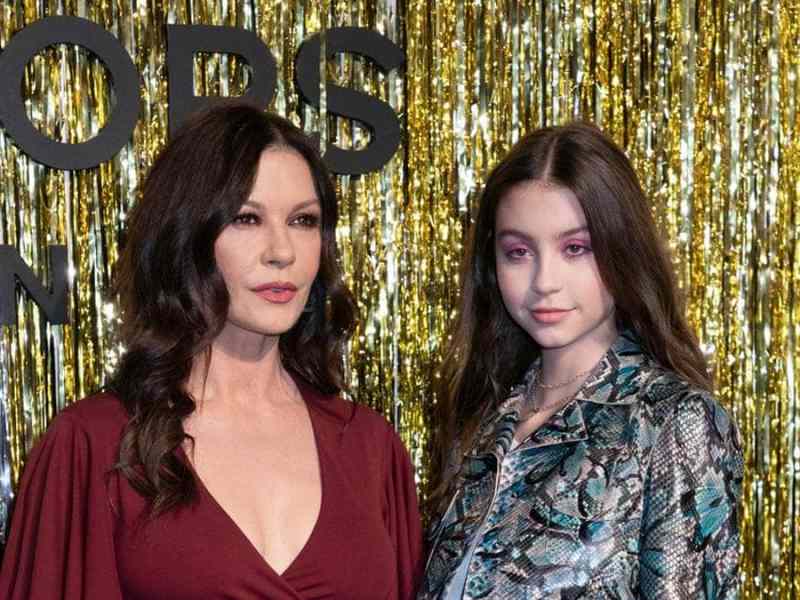 Catherine Zeta-Jones und ihre Tochter Carys bei der New York Fashion Week 2019.. © Sam Aronov/shutterstock.com
