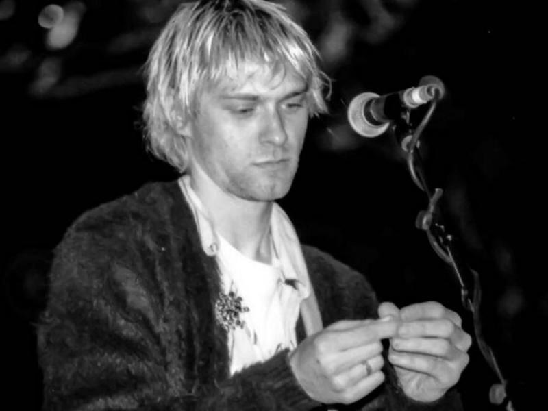Kurt Cobain starb 1994. © imago images/Votos-Roland Owsnitzki