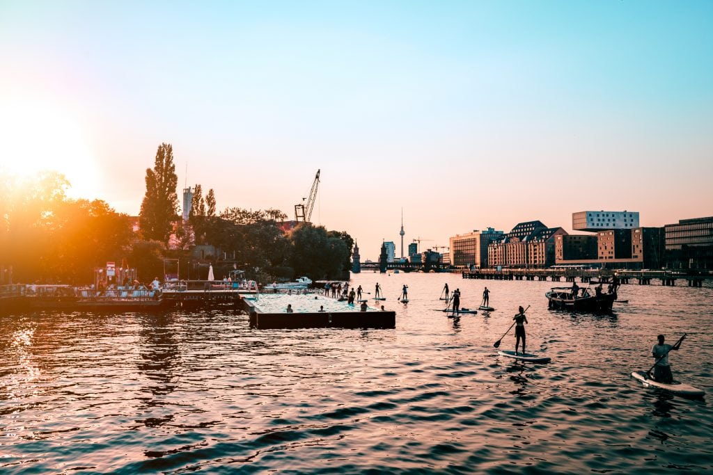 SUP Stand up Paddling Berlin