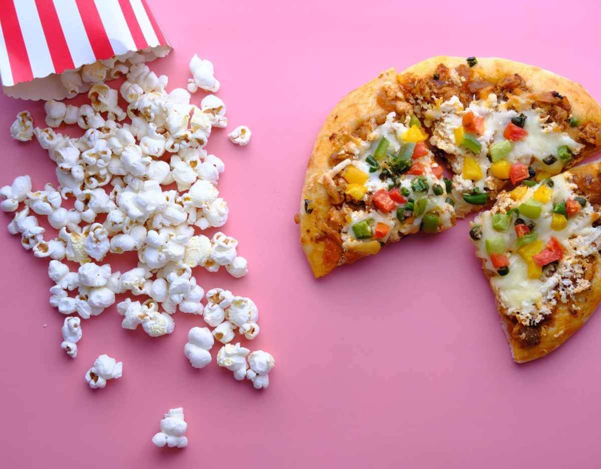 Ernährungsweise pizza popcorn