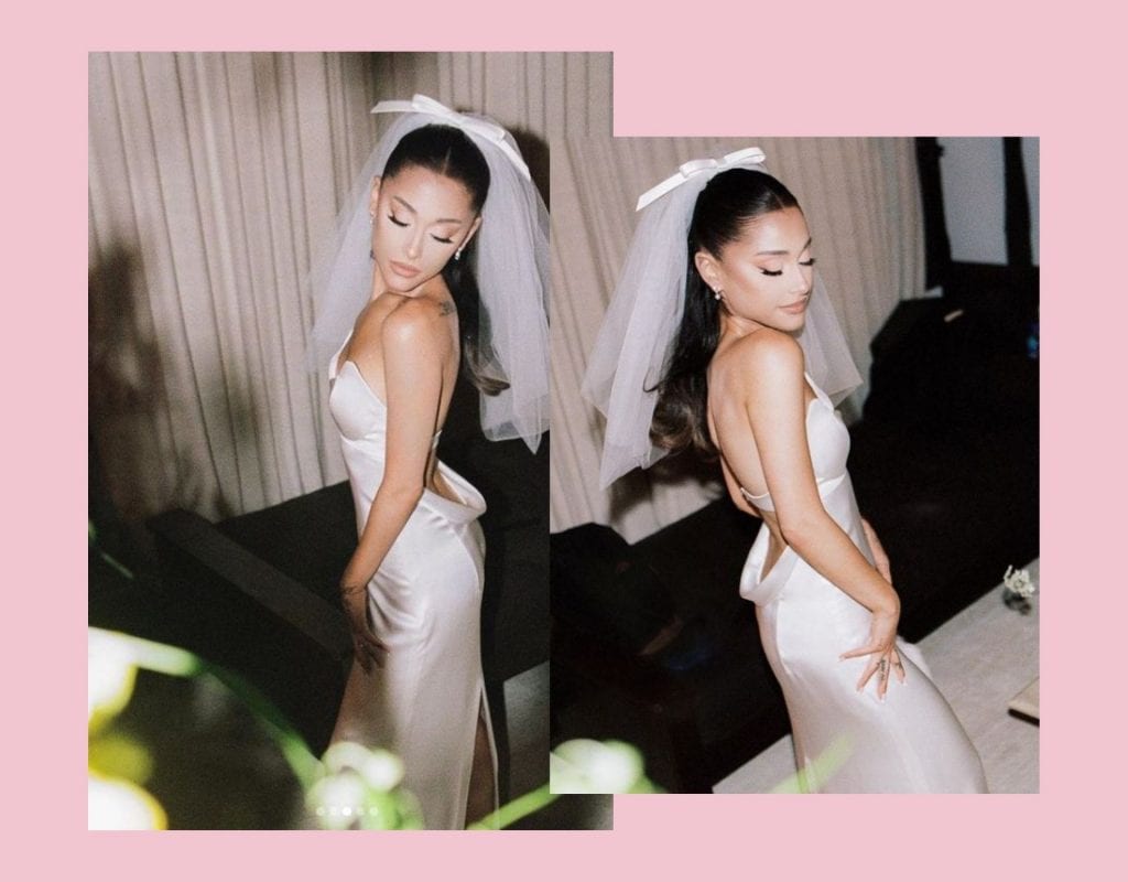 Ariana Grande Hochzeitskleid