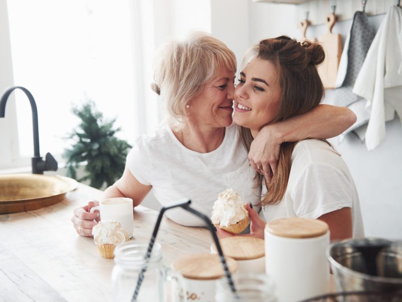 Muttertag Mutter Tochter Kuchen