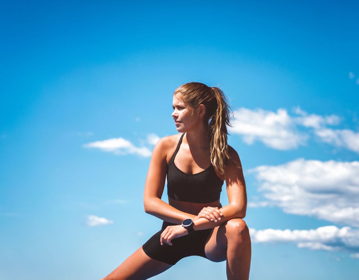 Frau Sport Sommer