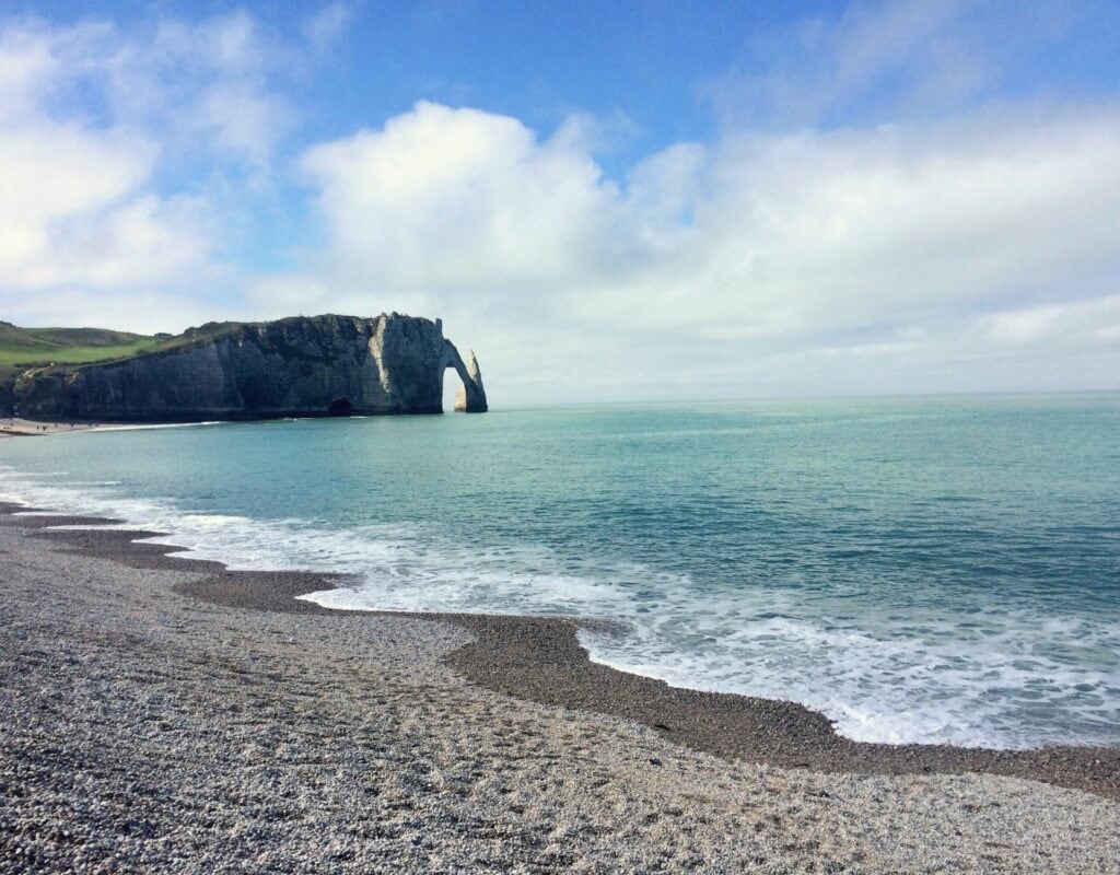 Etretat privates Bild Strand Frankreich